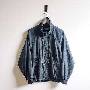 Vintage Green Sweatsuit with High-waisted Pants